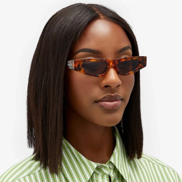 NEW GUCCI SUNGLASSES HAVANA BROWN WOMEN EYEWEAR GUCCI GG1779S 004